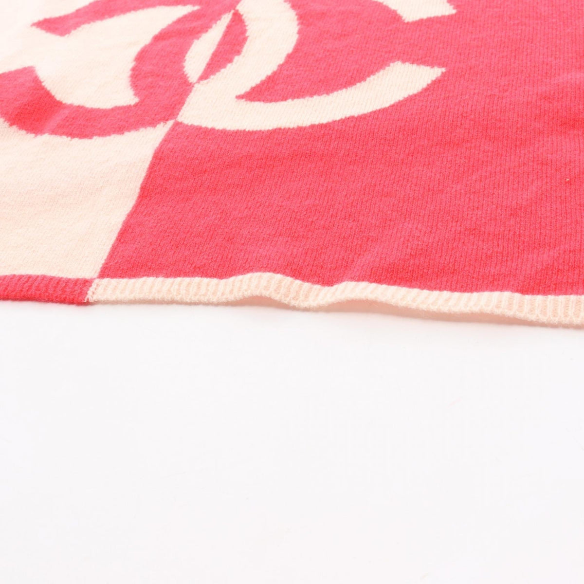 CHANEL Pink COCO Mark Other�cashmere 2101219436753