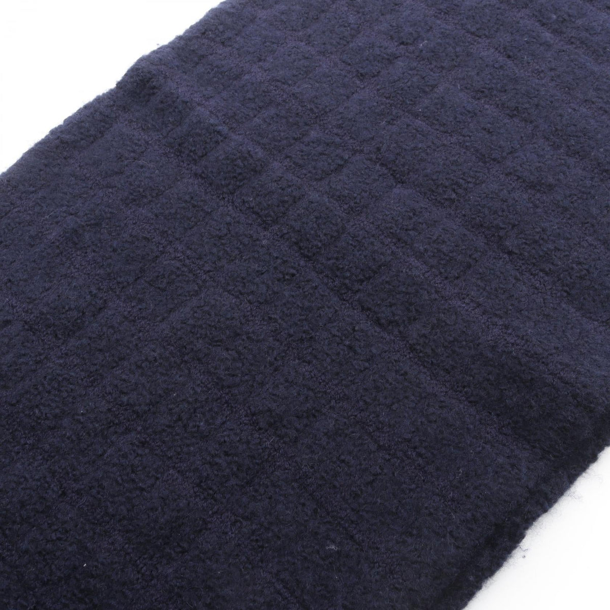 CHANEL Navy COCO Mark silk�cashmere 2104102466264