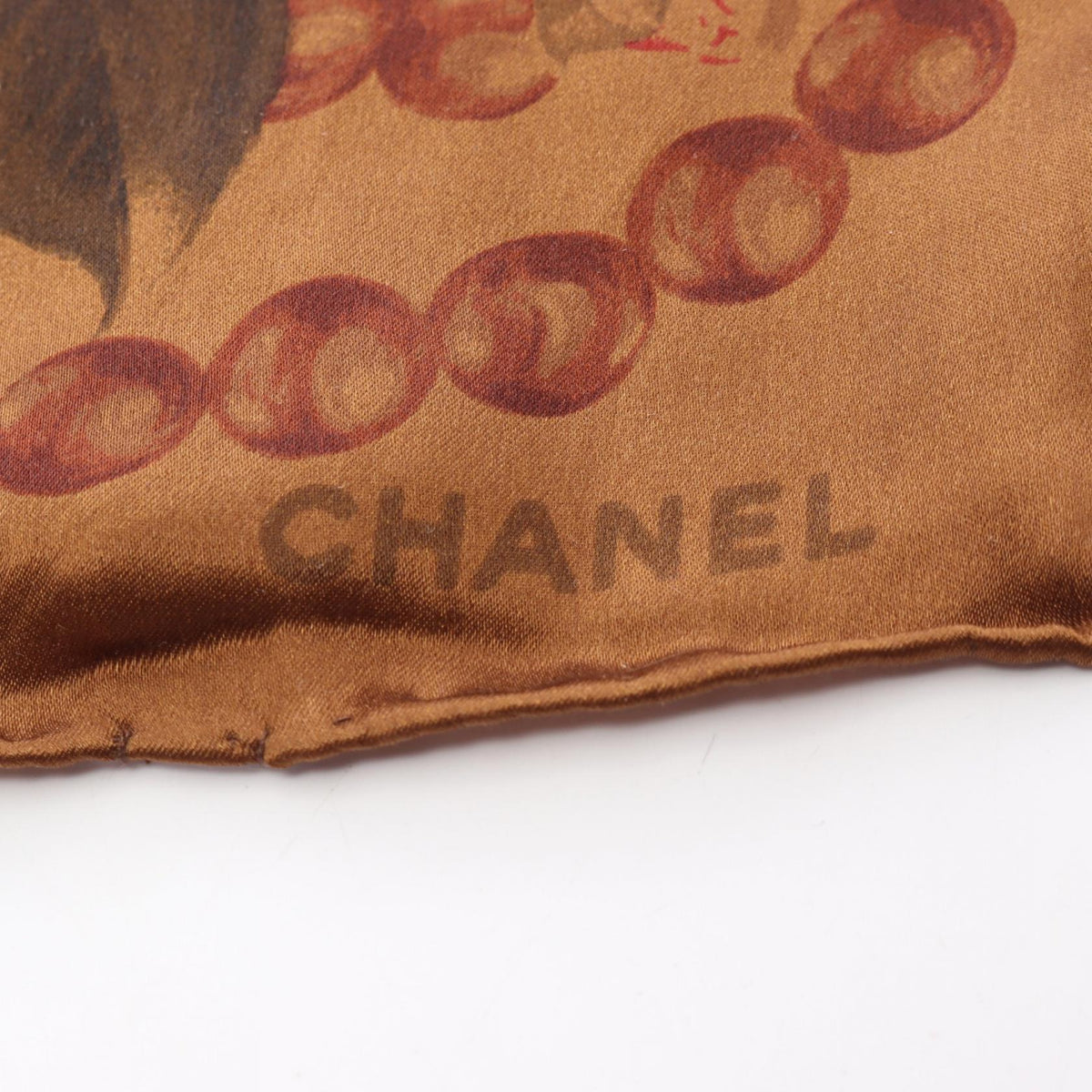 CHANEL Brown/Multicolor silk 2120300035118