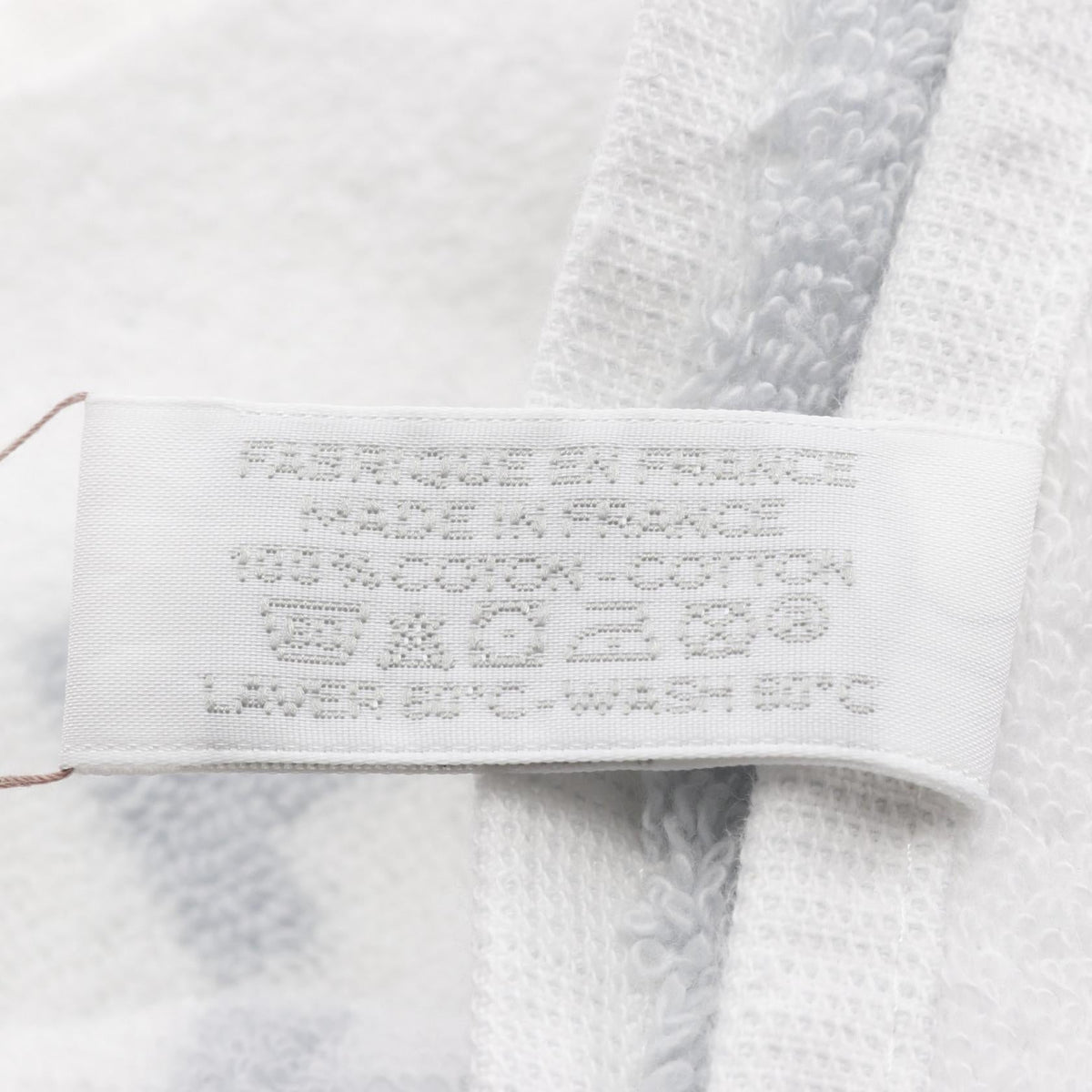 HERMES Avalon towelWhite White Blue/White Other cotton 2104102443197