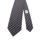 HERMES Overall handle tie Black/Gray silk silk 2120300055161