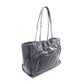 CHANEL Navy/Blue Deauville leather�Grained Calfskin leather 2101220125899