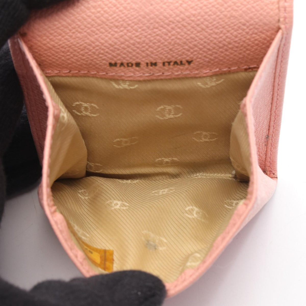 CHANEL Pink COCO Button leather 2118800157270