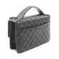 CHANEL Black CC University Matelasse leather�grained calf leather A93536 2106800620917