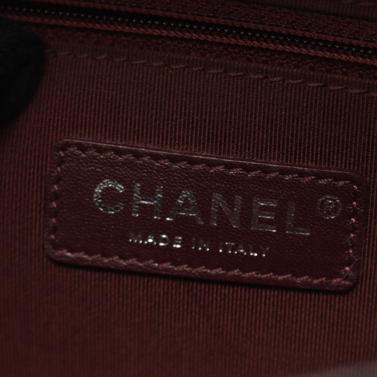 CHANEL Black CC University Matelasse leather�grained calf leather A93536 2106800620917