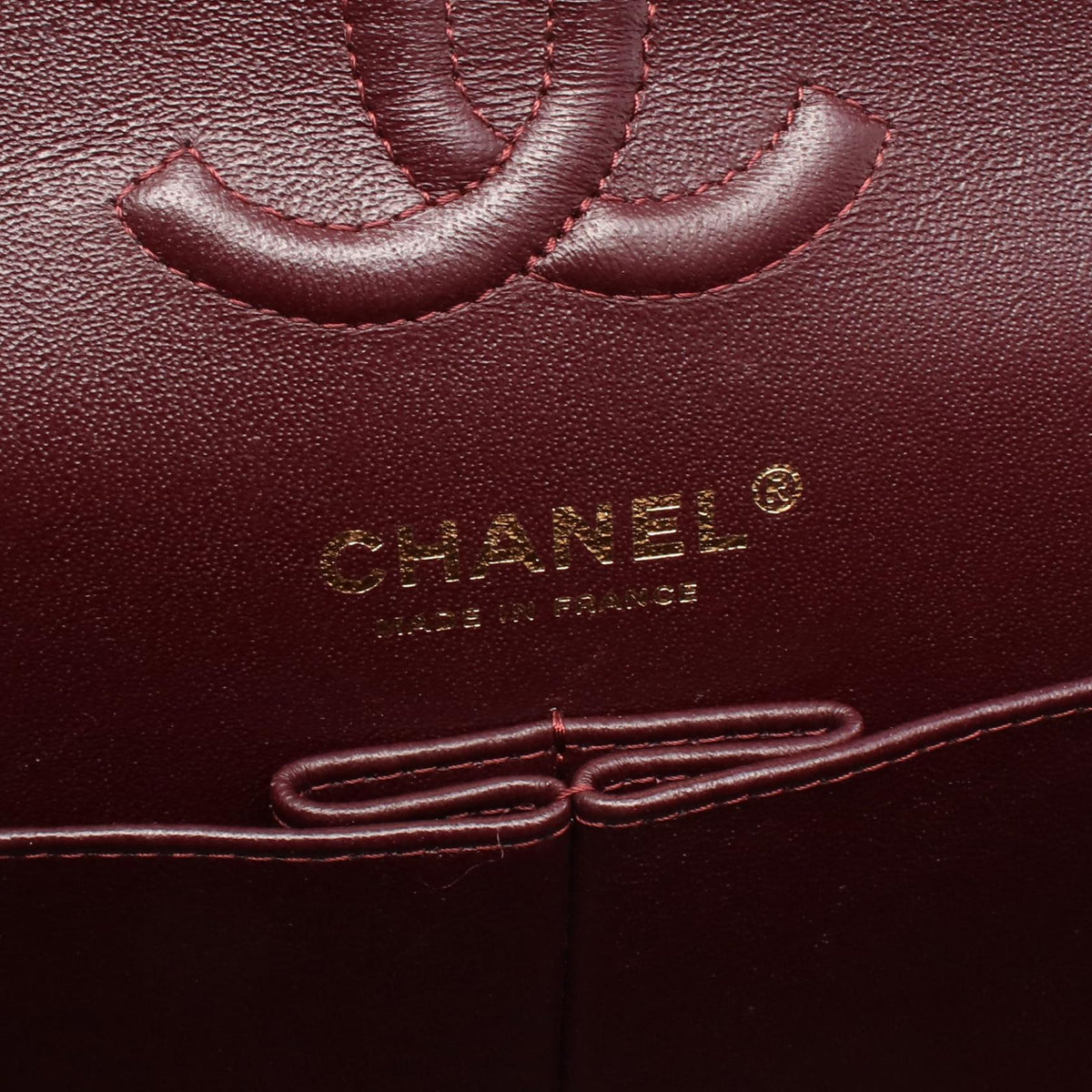 CHANEL Black Matelasse W flap Grained Calfskin leather 2101220042622