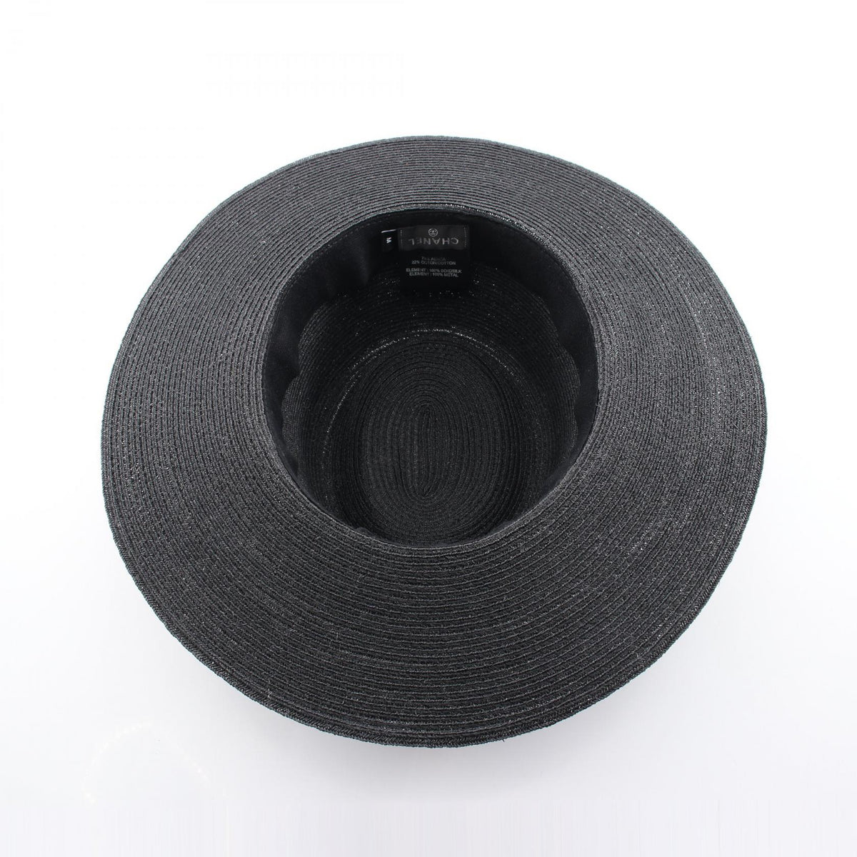 CHANEL Black COCO Mark Other�Abaca 2107601160091