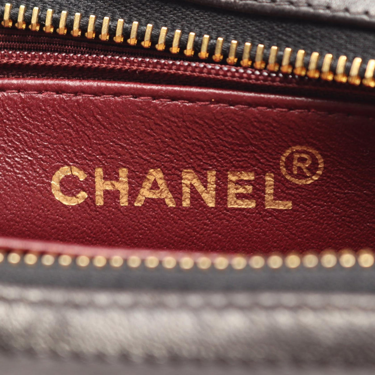CHANEL Black COCO Mark Lambskin (sheep leather)�Calf leather 2101220131401