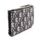 Christian Dior 30 Montaigne Dahlia Oblique Bi-fold wallet Beige/Navy leather campus S2197UTZQ_M928 2120100037671