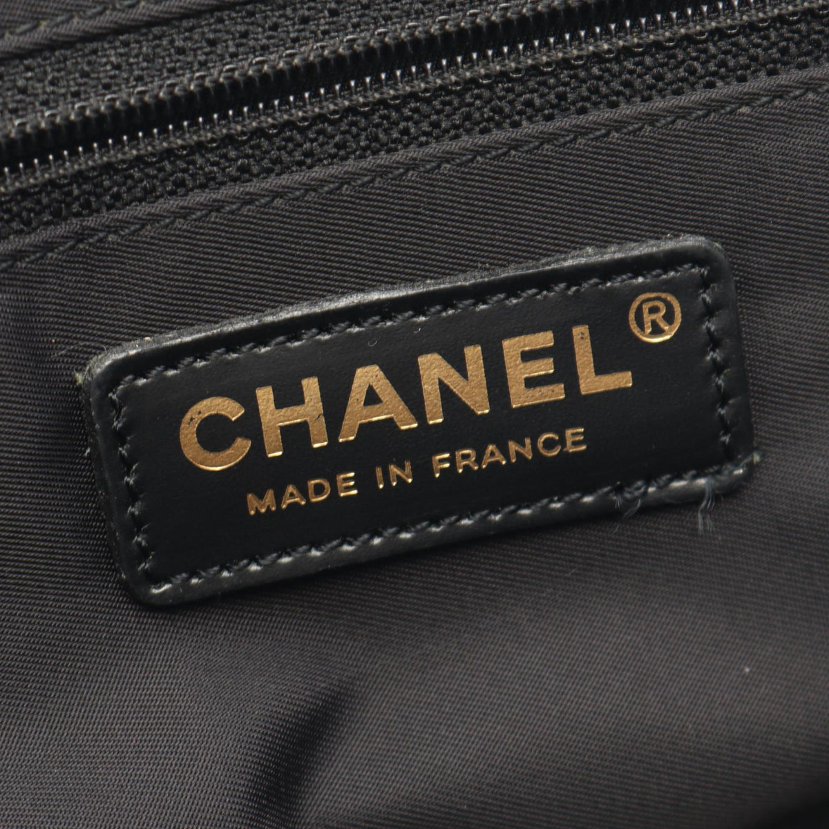 CHANEL Black New Travel Line PM leather�Nylon canvas A20457 2101220126872