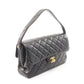 CHANEL Black Matelasse W Face Lambskin (sheep leather) 2101220060411
