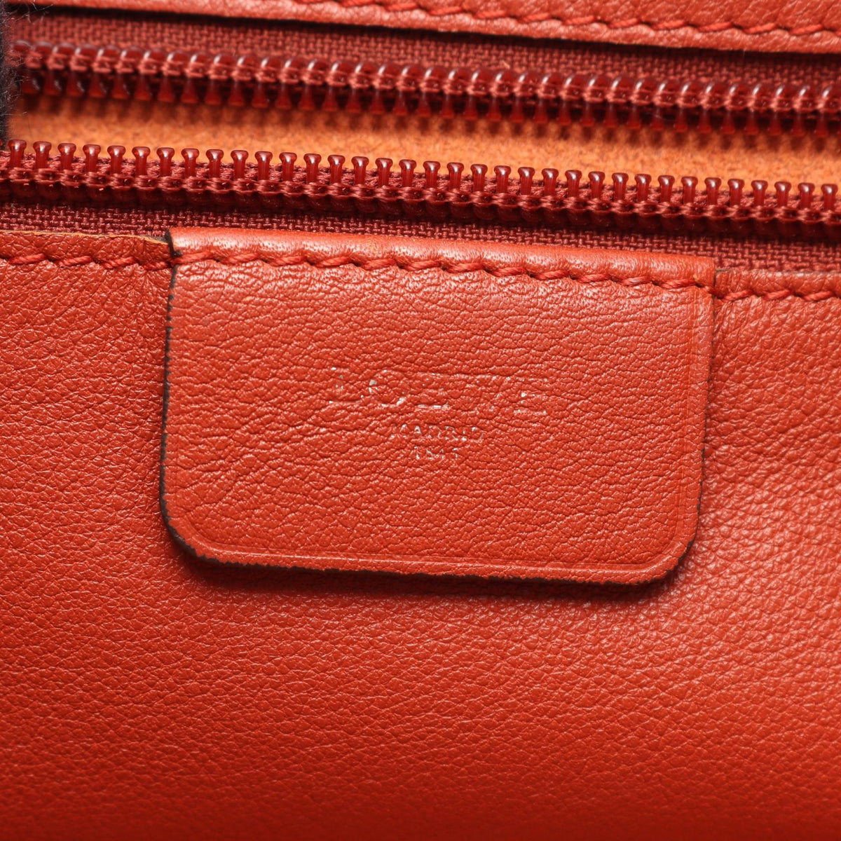 LOEWE anagram Tote Bag Bordeaux leather 2101220064549