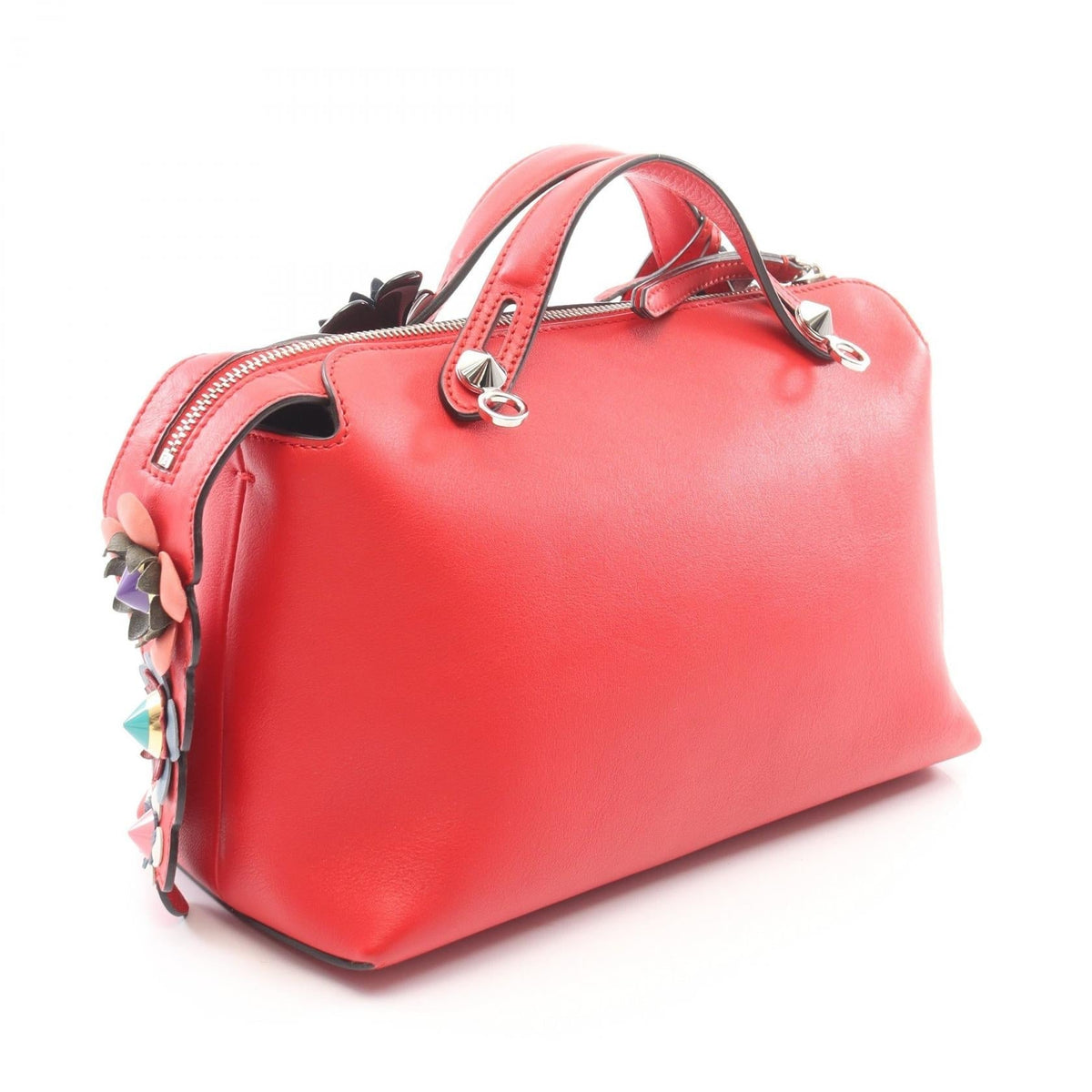 FENDI BY THE WAY MEDIUM (2-Way) Handbag Red leather 8BL124 2101219969831