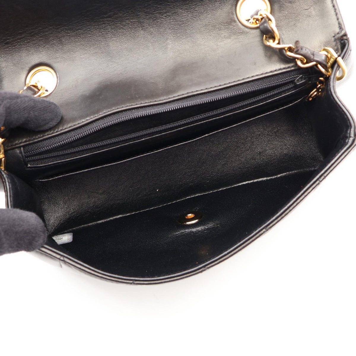 CHANEL Black Matelasse Diana Flap Lambskin (sheep leather) A01164 2101219981901