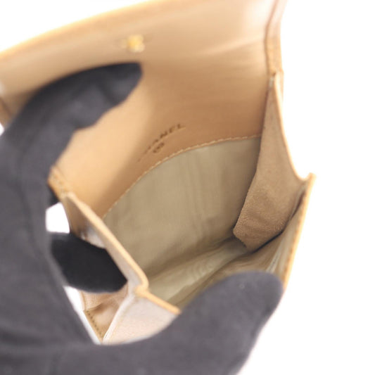 CHANEL Beige COCO Mark Grained Calfskin leather 2118800167811