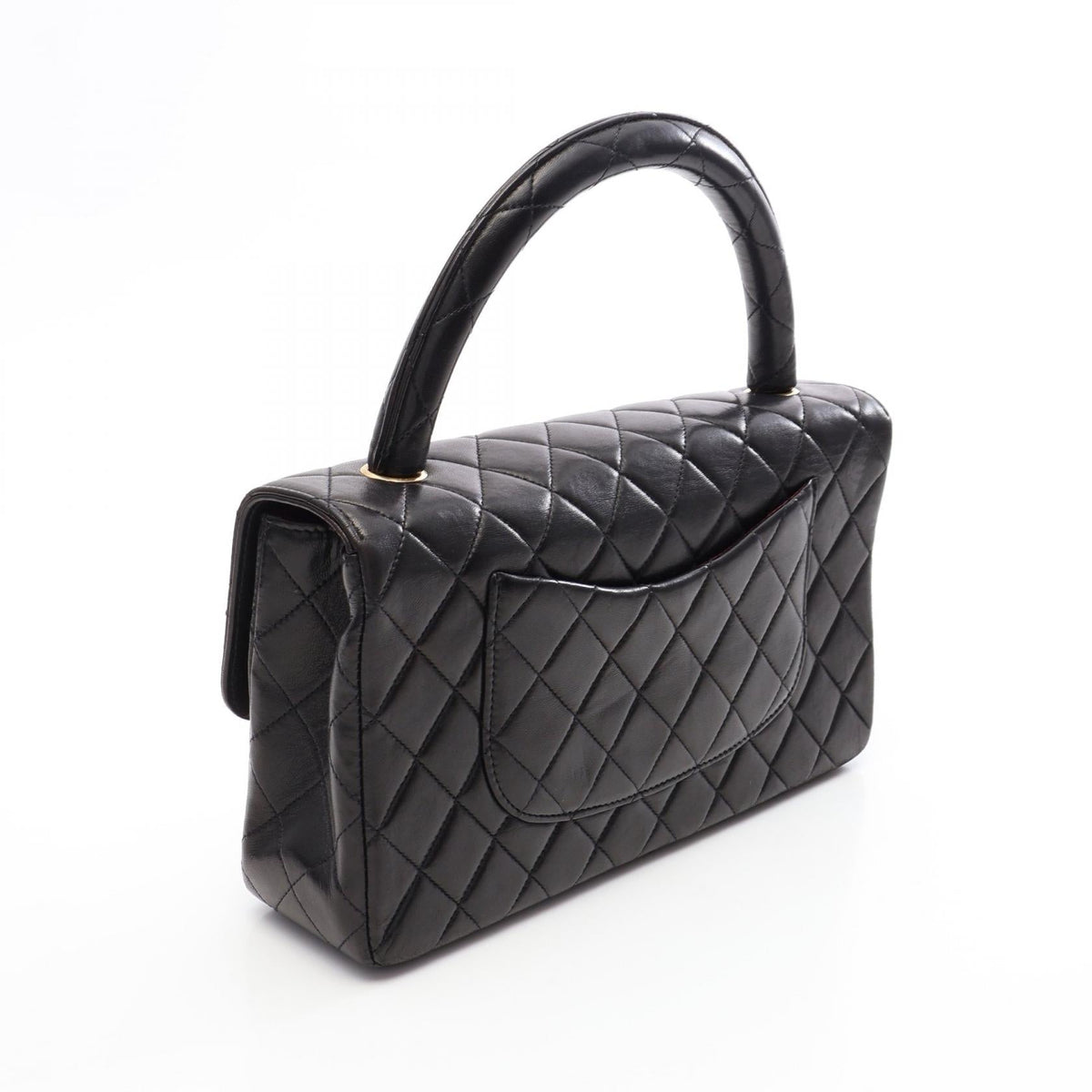 CHANEL Black Matelasse parent-child bag Lambskin (sheep leather) 2101220101923