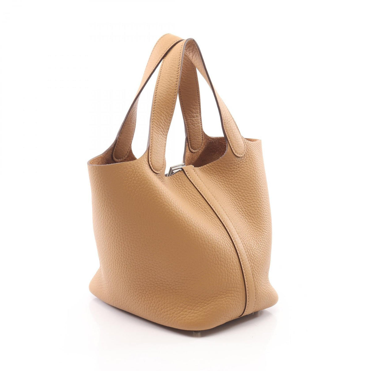HERMES Picotin Lock PM HandbagBiscuit Biscuit Brown Taurillon Clemence leather Taurillon Clemence 2101220124403