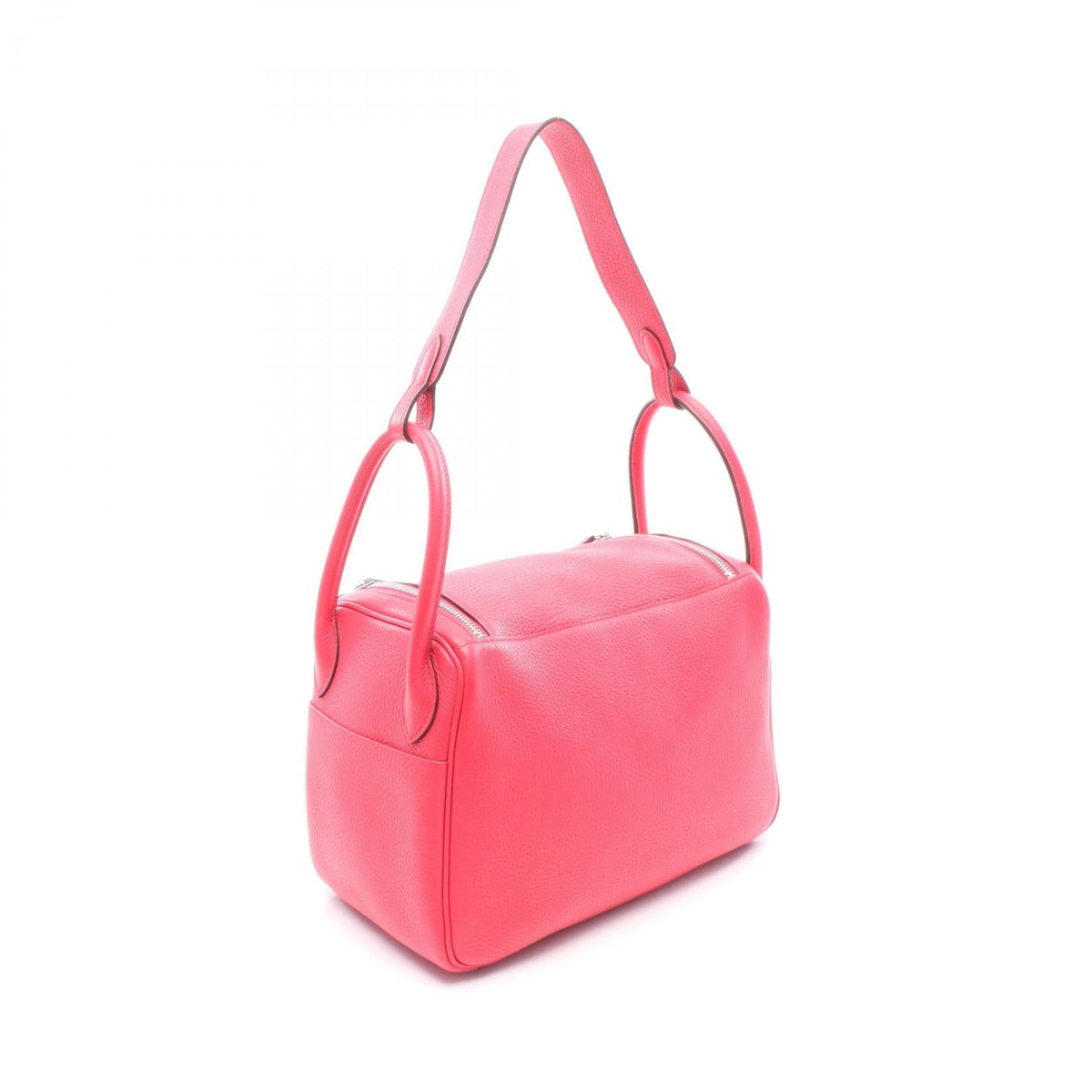 HERMES Lindy 30 Shoulder BagRose extreme Rose extreme Pink Taurillon Clemence leather Taurillon Clemence 2104102534246