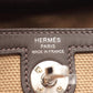 HERMES Lindy 2 Mini Beblanc Mousse Shoulder BagMousse Mousse Brown/Gray Towargo eran canvas leather Toile Goelan / Swift leather 2101220115968