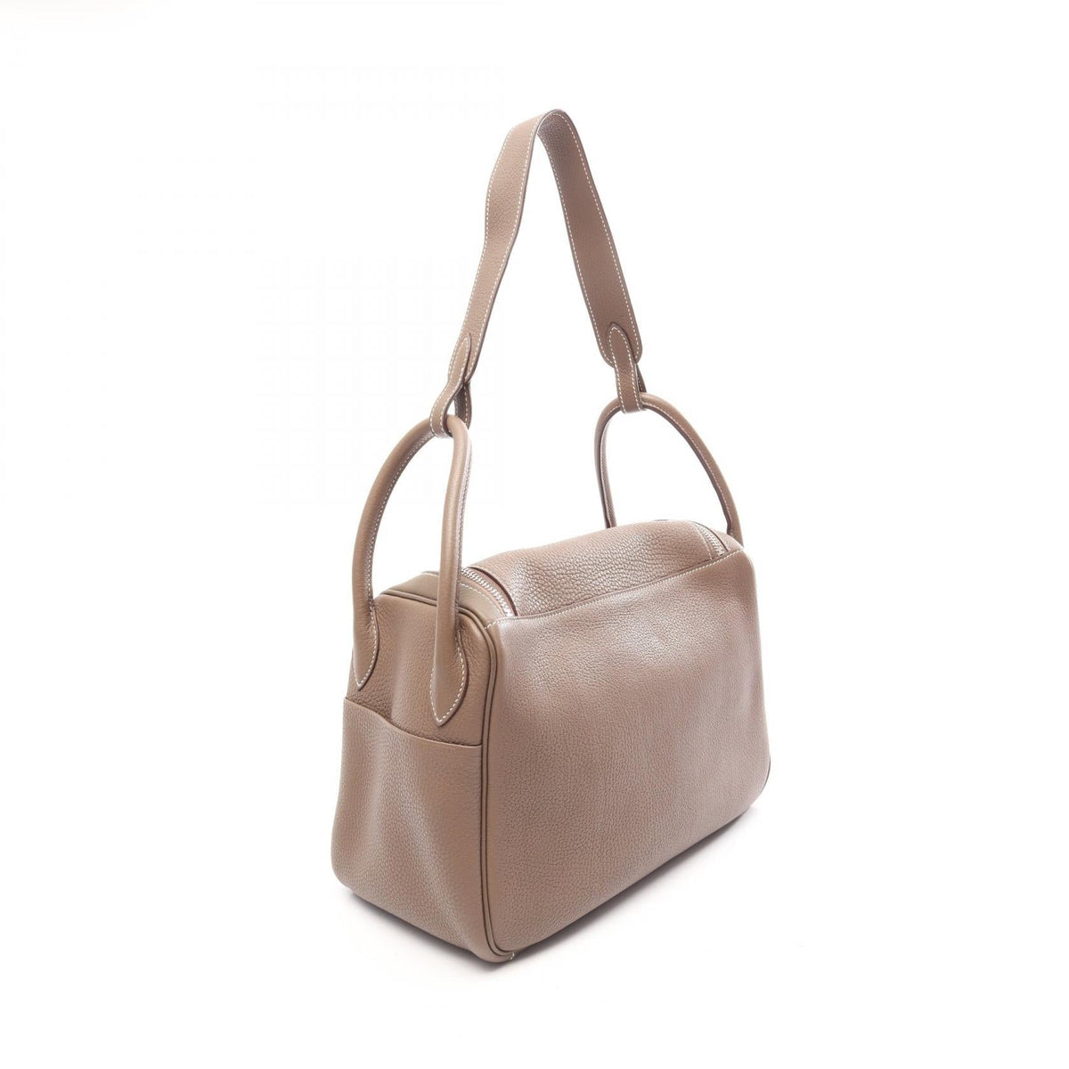 HERMES Lindy 30 Shoulder BagEtoupe Grey Etoupe Grey Gray Taurillon Clemence leather Taurillon Clemence 2101220116552