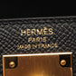 HERMES Kelly 28 2WAY (External Stitching) HandbagNoir Black Noir Black Black Epsom leather Epsom 2101220117436