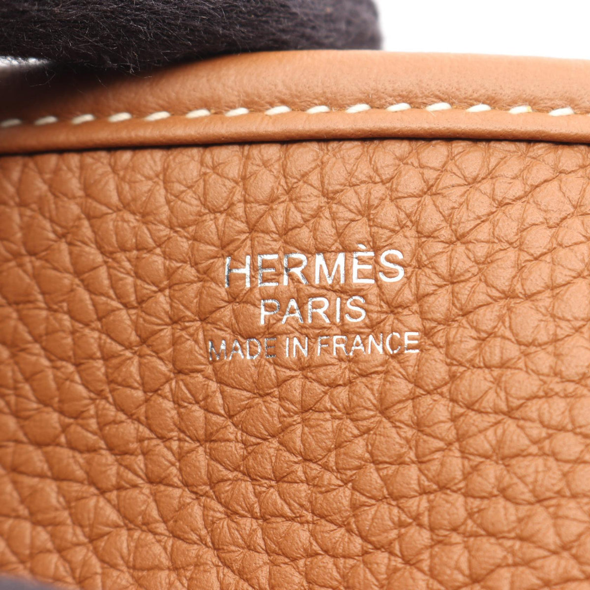 HERMES Evelyne 3 Troyes PM Shoulder BagGold Gold Brown Taurillon Clemence leather Taurillon Clemence 2101220117542