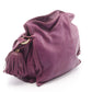 LOEWE Flamenco22 Shoulder Bag Purple leather 2118400223542