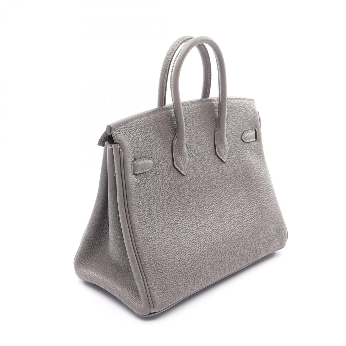 HERMES Birkin 25 HandbagGrimayer Grimayer Gray Togo leather leather Togo leather 2104102520133