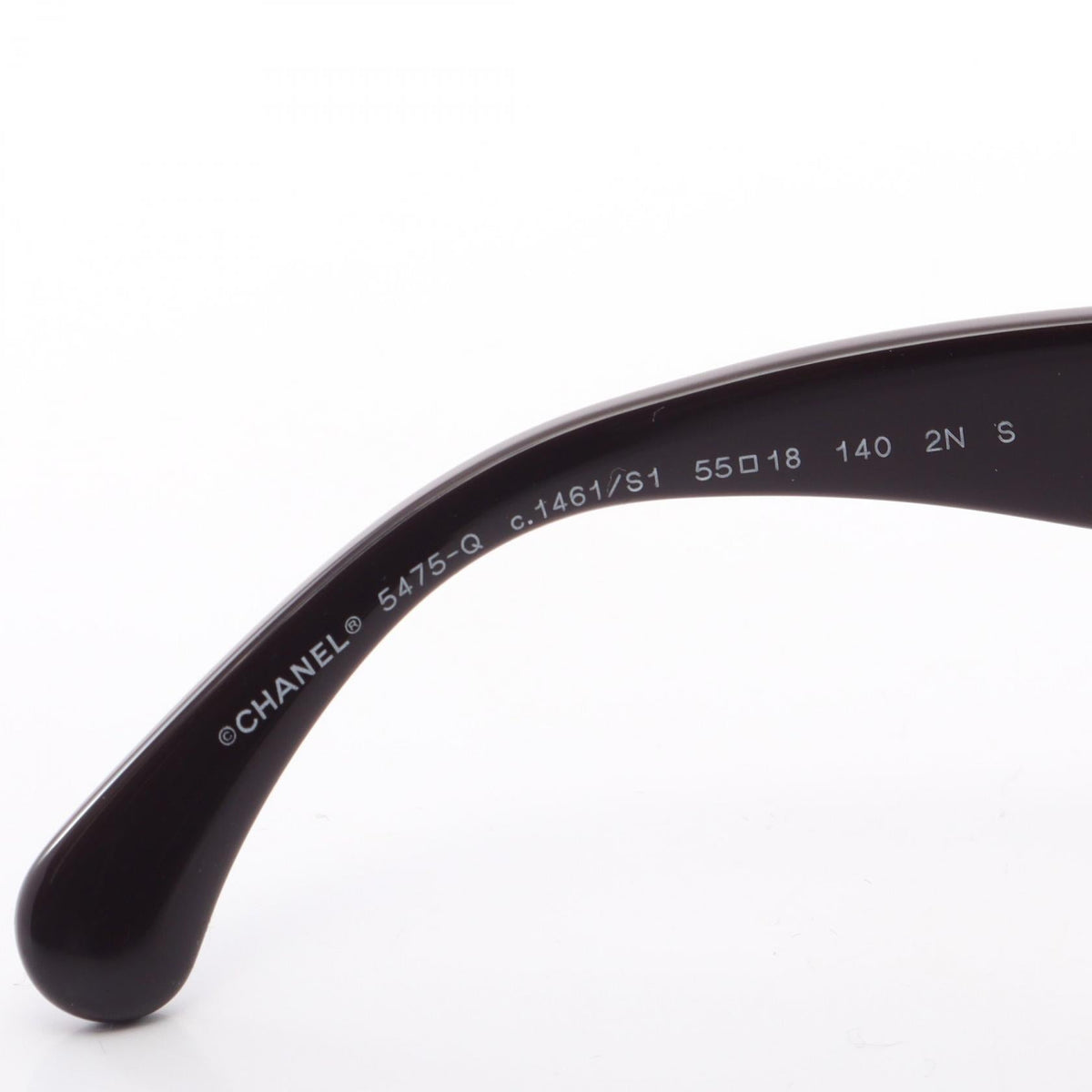 CHANEL Bordeaux COCO Mark Gradient Lens leather�Plastic 2101220097950