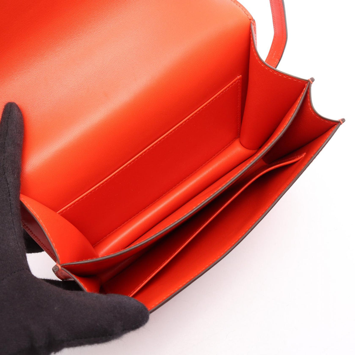 HERMES Constance 3 Mini Rouge pivoine Shoulder Bag Red Vota De Lacto Other Vota De Lacto 2101220055882