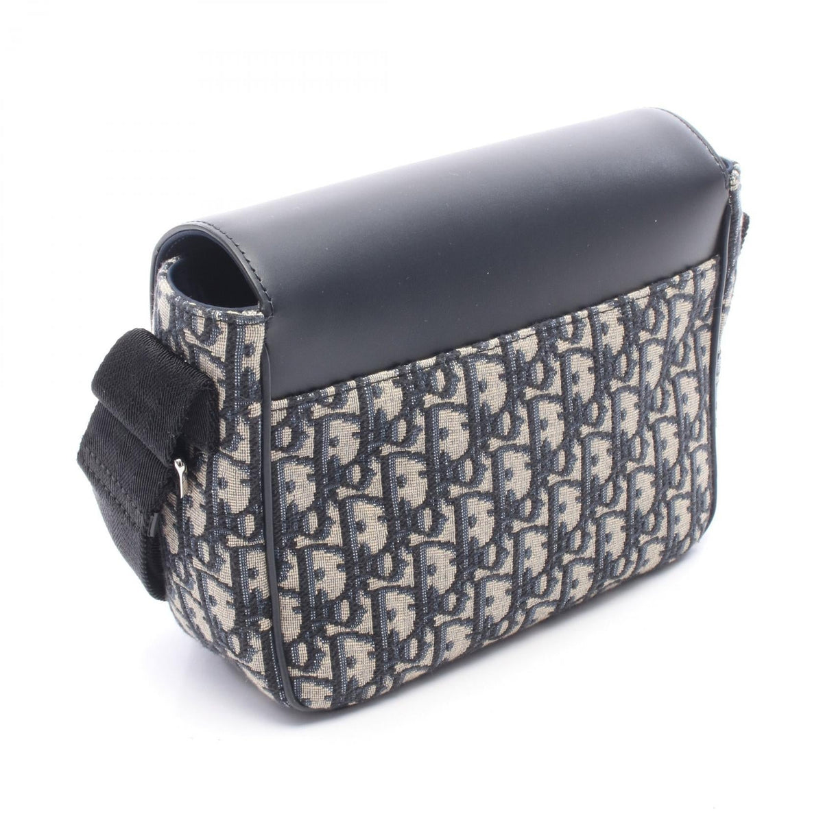 Dior Oblique Kids Messenger Bag Shoulder Bag Navy/Beige/Black canvas�leather M9994P7VY 2101220056056