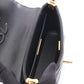 CHANEL Black Matelasse Top Handle Small Flap Bag 2WAY leather 2101220126438