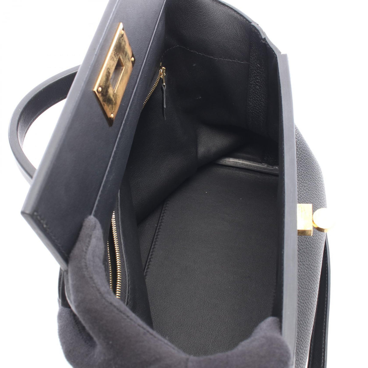HERMES 24/24 Vanquatre Vanquatre 29 2WAY Handbag Black Togo leather Other Togo leather / Swift leather 2101220126902