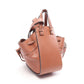 LOEWE Hammock Drawstring Bag Mini 2WAY Handbag Brown leather 2118500066704
