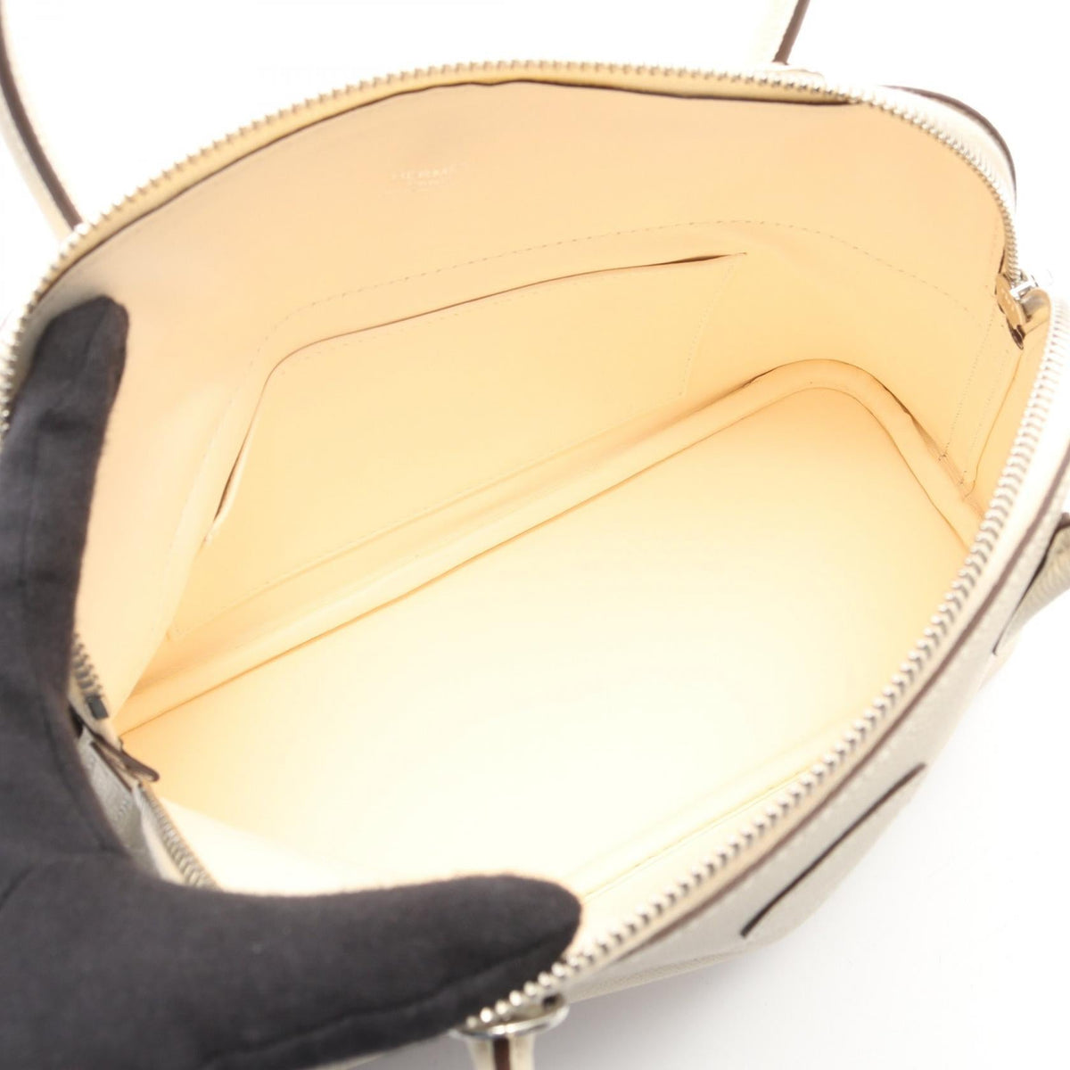 HERMES Bolide27 HandbagNata Nata Beige Epsom leather 2121400010364