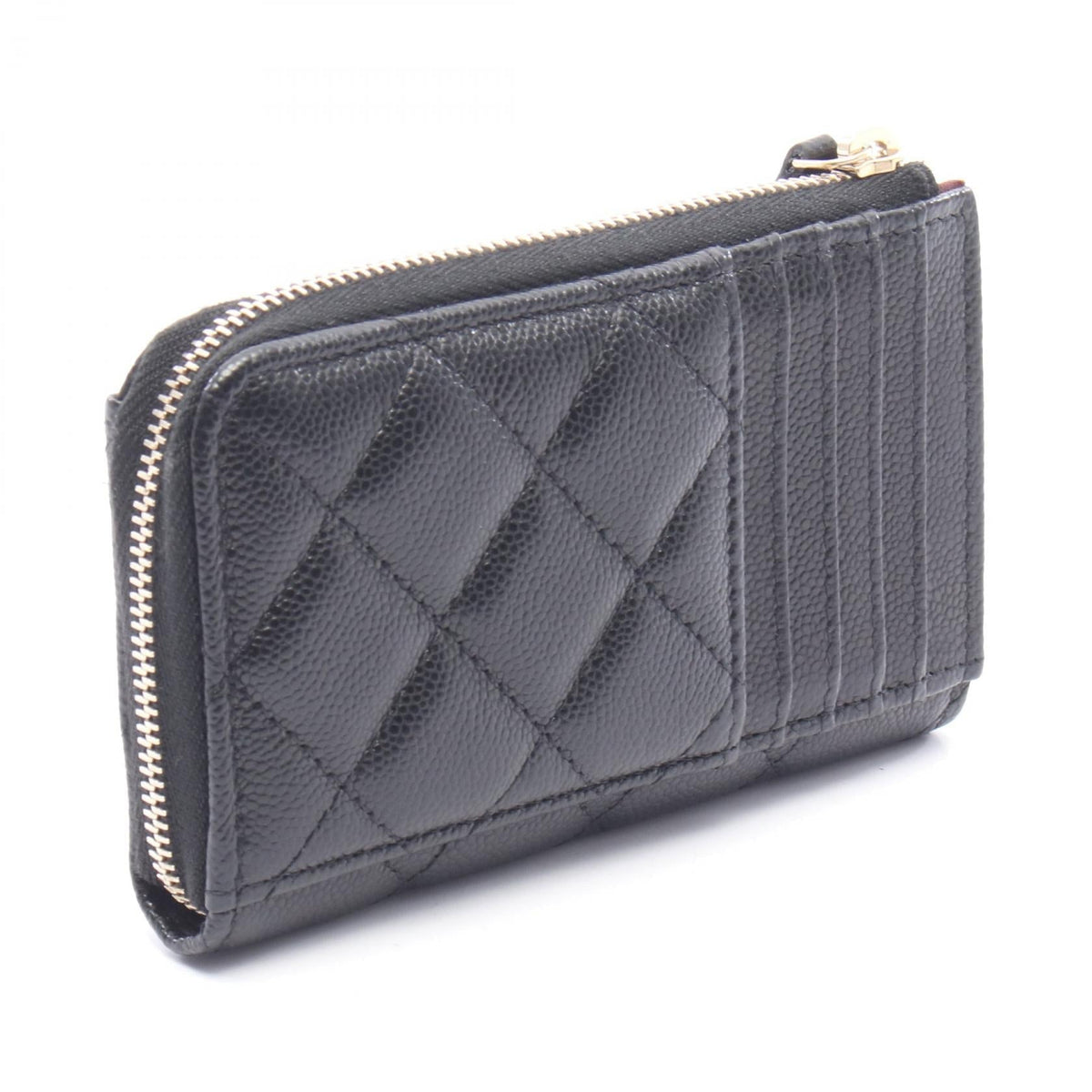 CHANEL Black Matelasse Grained Calfskin leather AP3179 2120900131944