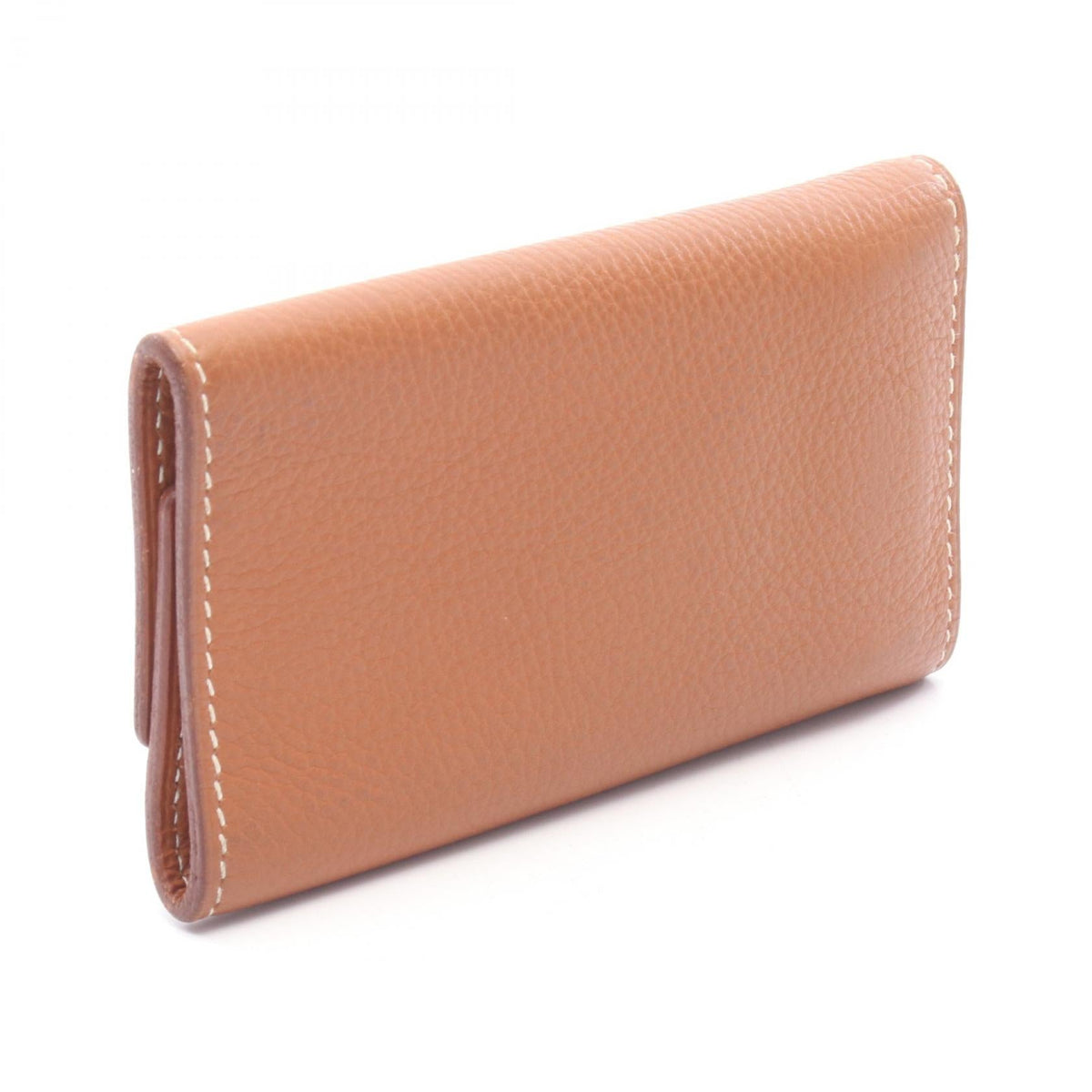 HERMES Sellier Etui 6 Gold key holder Brown Taurillon Clemence Other Taurillon Clemence 2100301249875