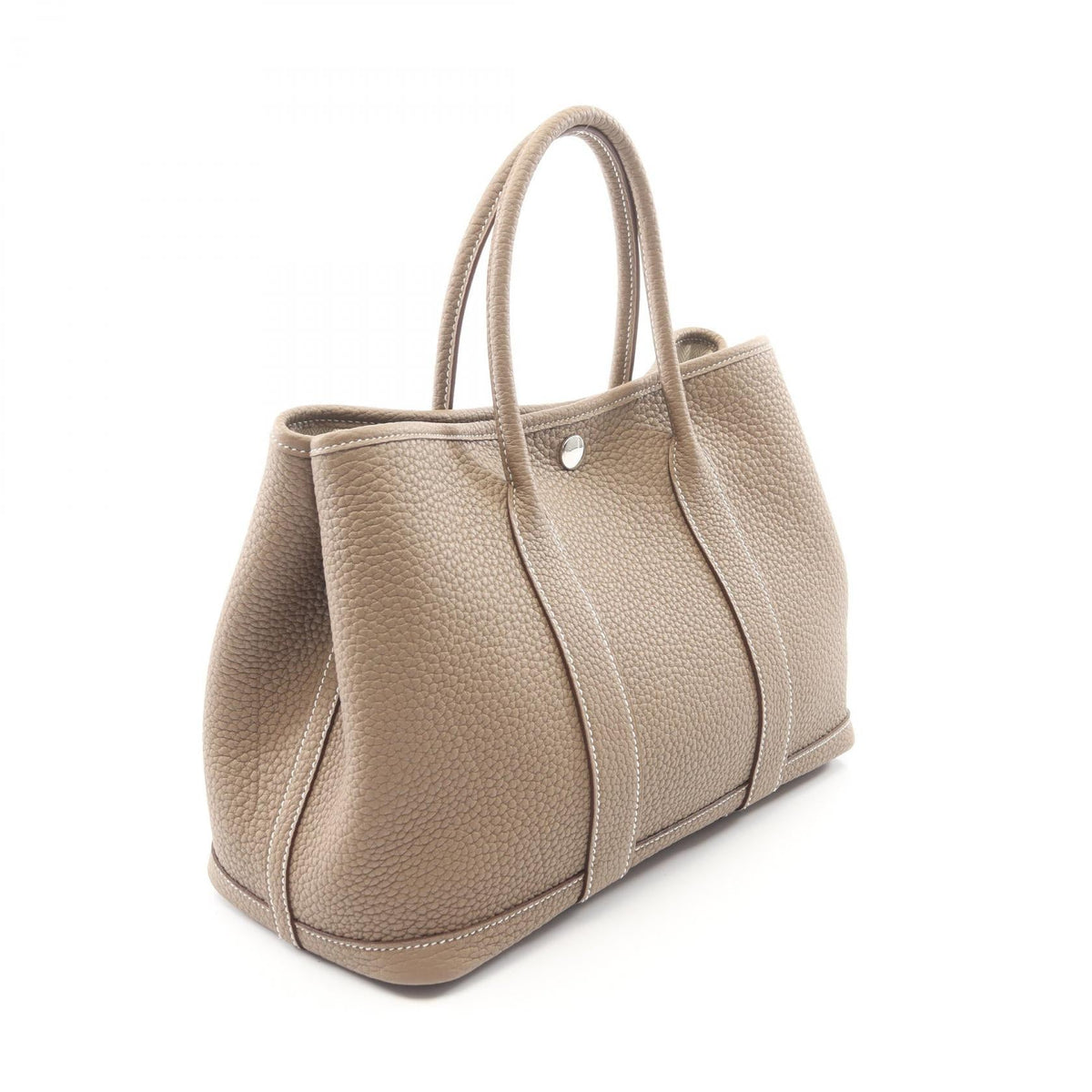 HERMES Garden Party TPM Etoupe Grey Tote BagEtoupe Grey Etoupe Grey Gray Negonda leather leather 2104102524483