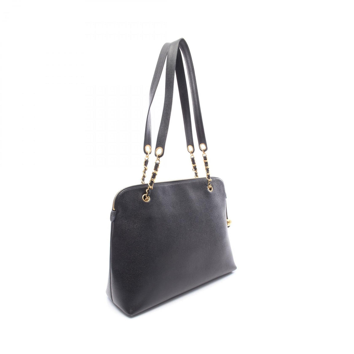 CHANEL Black COCO Mark Coco Ball Grained Calfskin leather 2101219981956