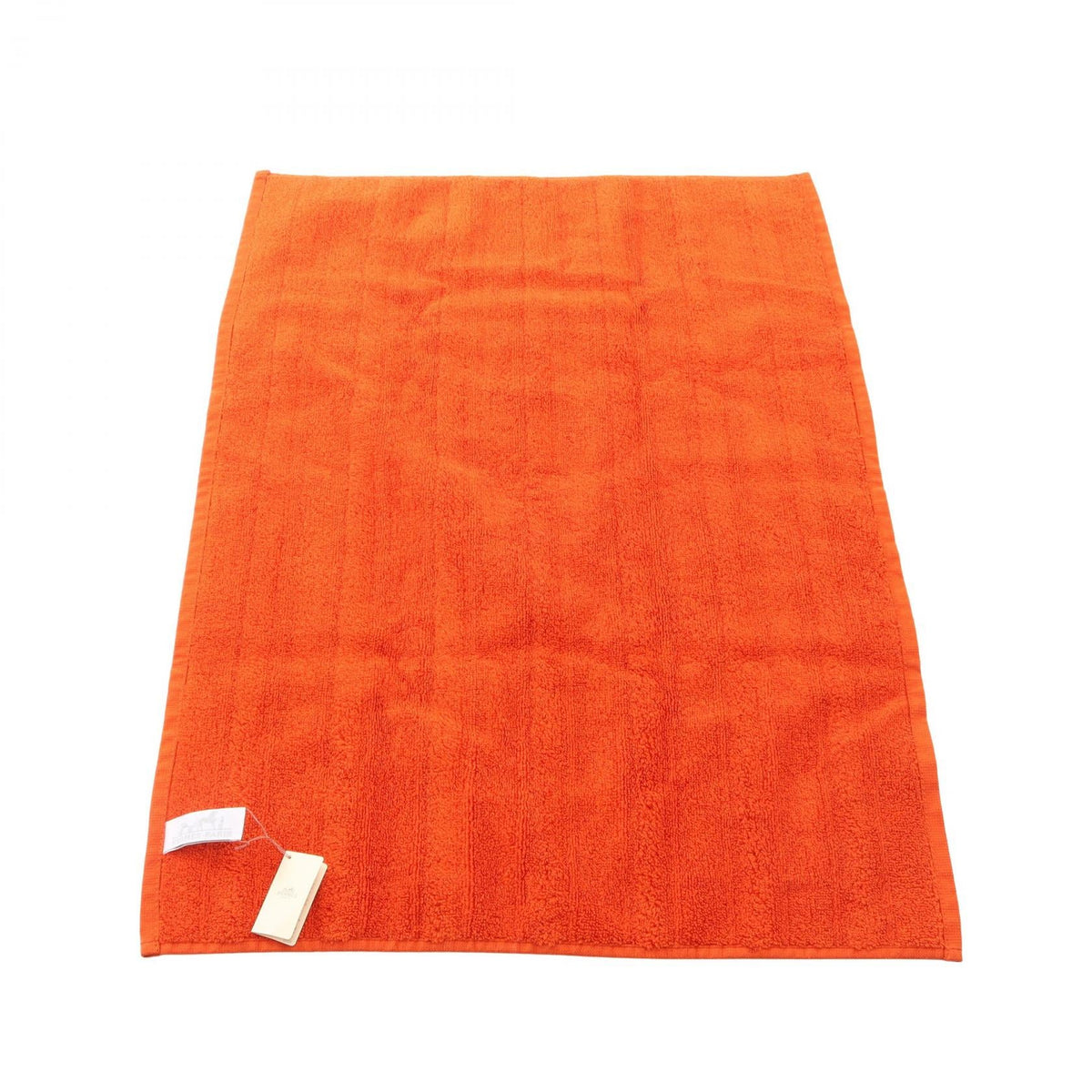 HERMES Labyrinth face towelOrange Orange Orange Other cotton 2121500000579