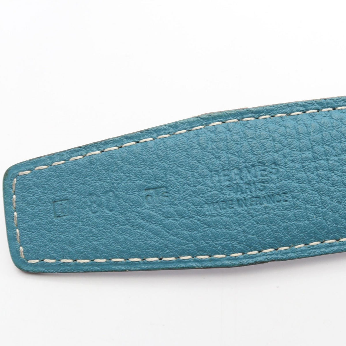 HERMES Constance H belt reversible beltBlue jean Blue jean Blue/Black Togo leather Calfskin (cowhide) Togo leather 2118800167187