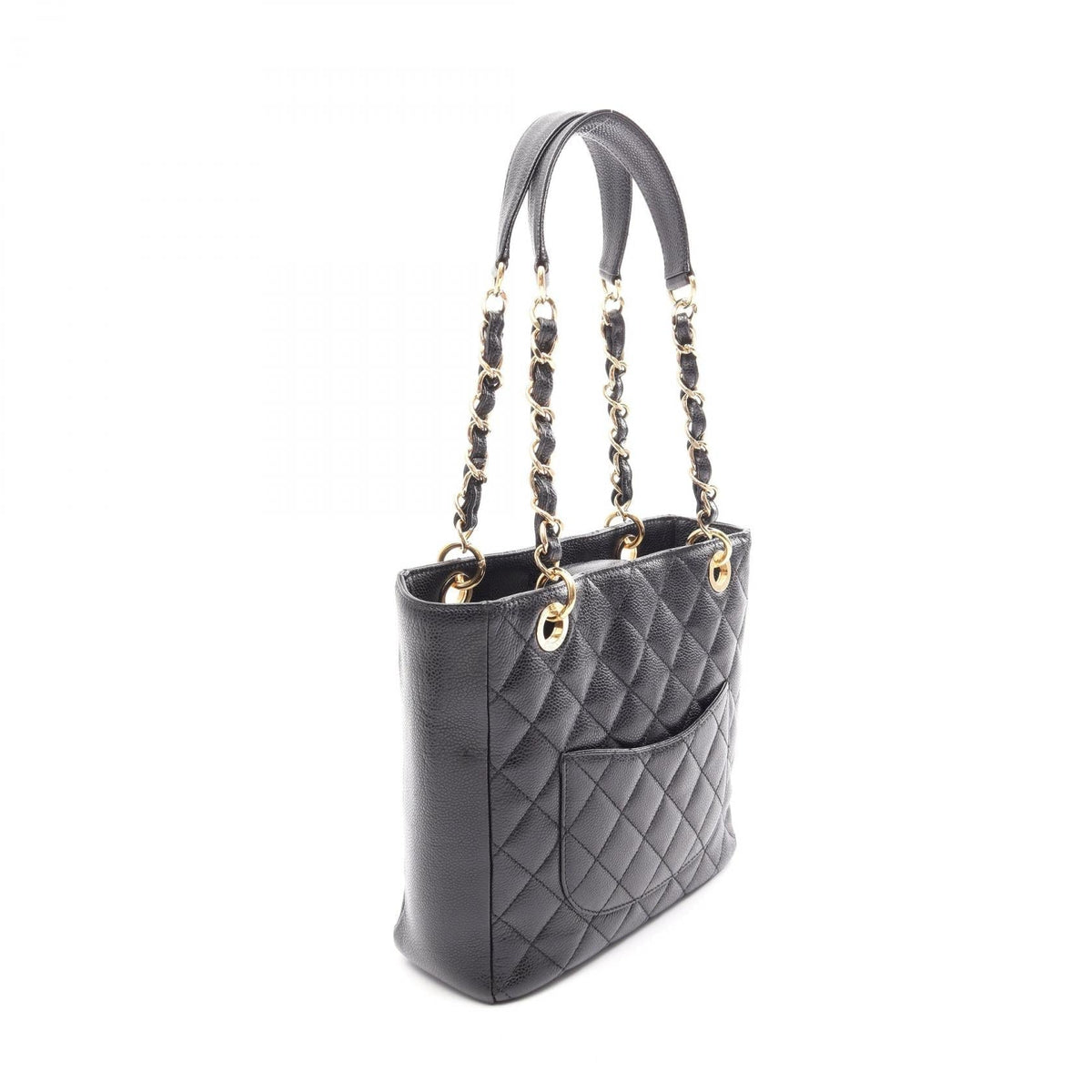 CHANEL Black Matelasse PST Grained Calfskin leather A50994 2101219992020