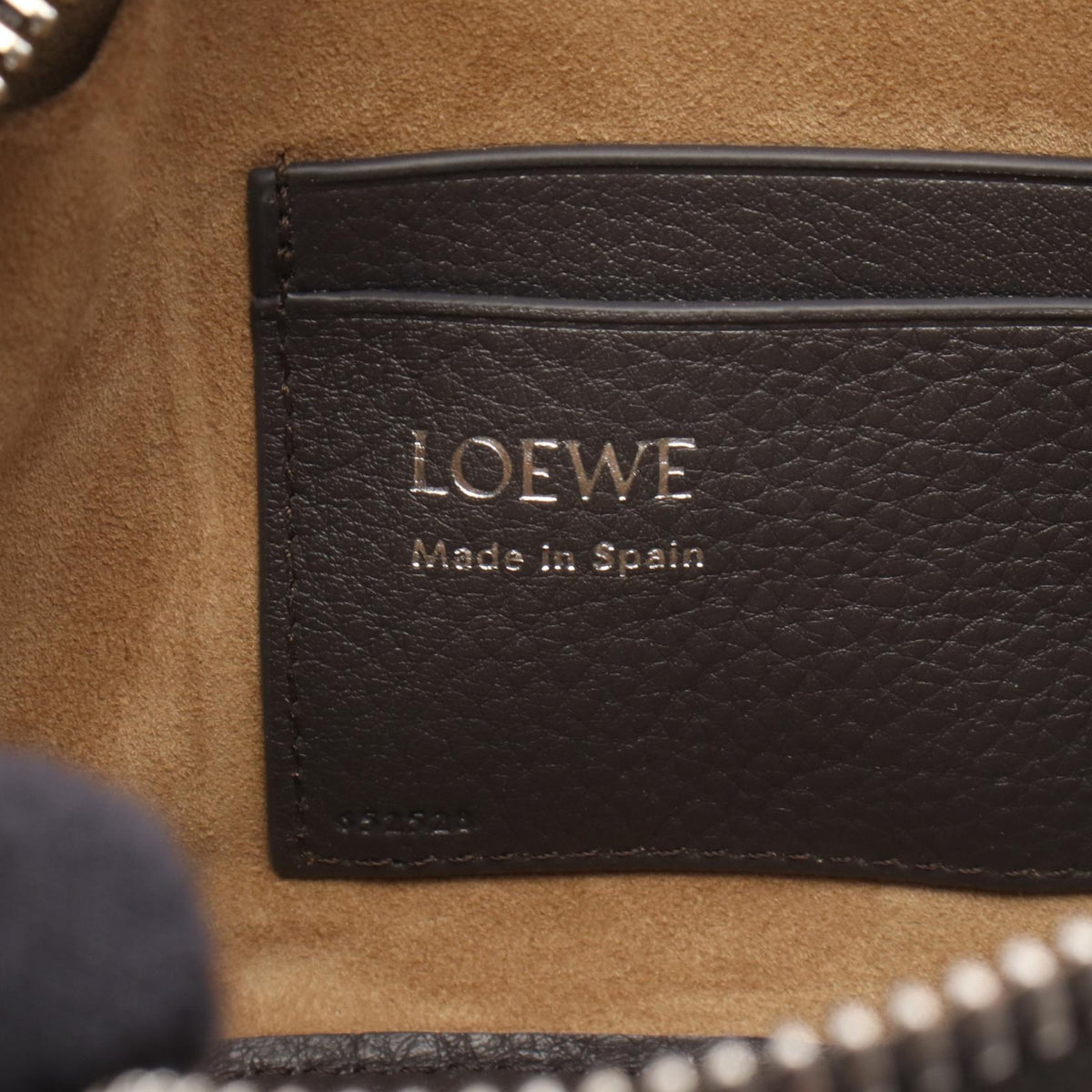 LOEWE Pebble Small Messenger Bag Shoulder Bag Gray leather BANBPCBX011220 2101219498478