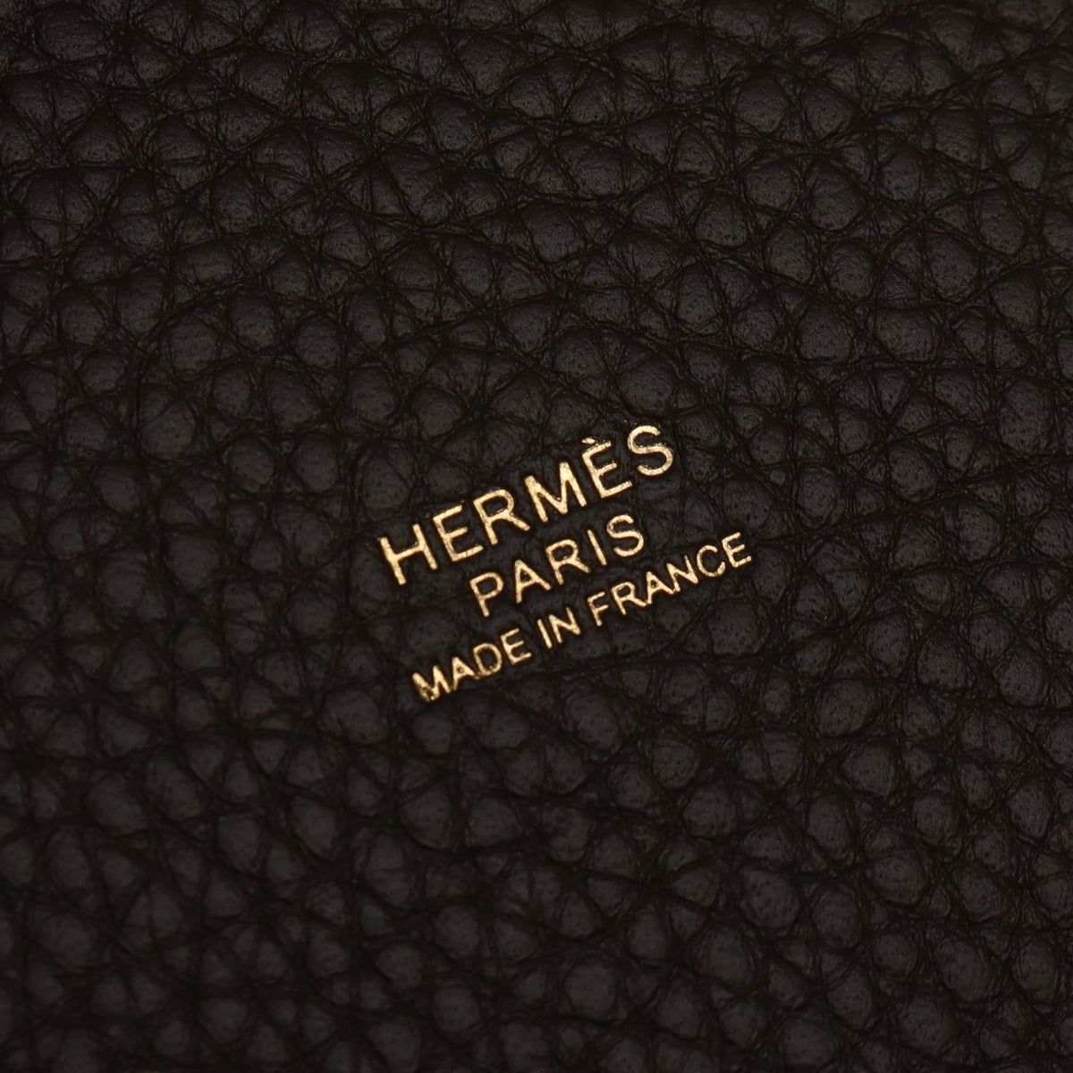 HERMES Picotin Lock MM Handbag Khaki Taurillon Clemence leather Taurillon Clemence 2107601167588