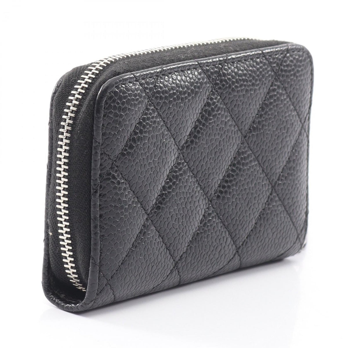 CHANEL Black Matelasse Grained Calfskin leather 2101219993997