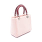 Dior LADY DIOR Christian Dior Handbag Pink/Bordeaux leather 2101219405056