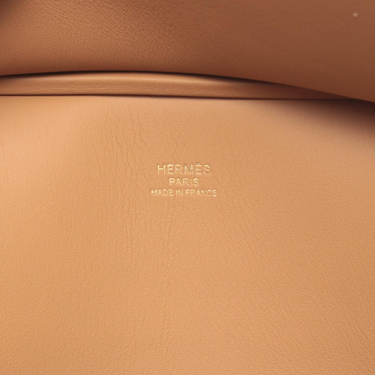 HERMES Jypsiere mini Shoulder BagBiscuit Biscuit Brown Vaux Swift leather leather 2106800621112