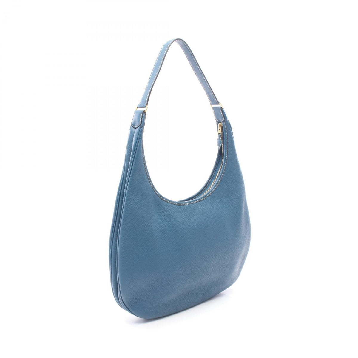 HERMES Gao Shoulder Bag Blue Togo leather leather Togo leather 2121400017073