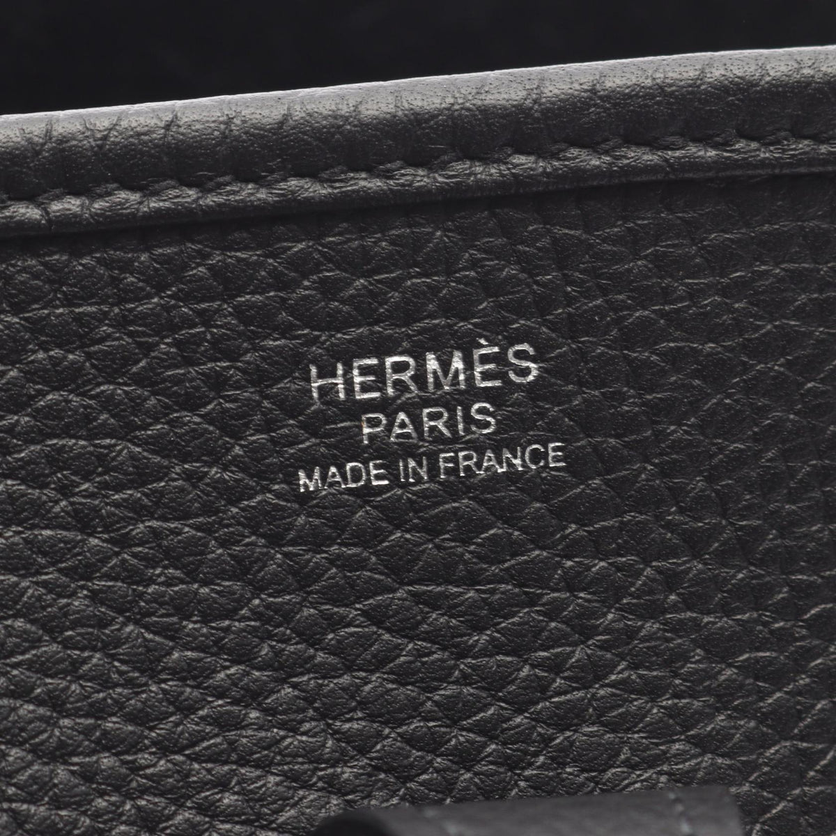 HERMES Evelyne 3 Troyes PM Shoulder BagNoir Black Noir Black Black Taurillon Clemence leather Taurillon Clemence 2101219547183