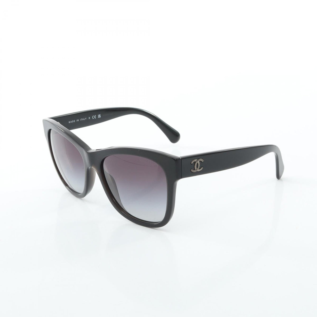 CHANEL Black COCO Mark Gradient Lenses Rame Other�Plastic 2101220050825